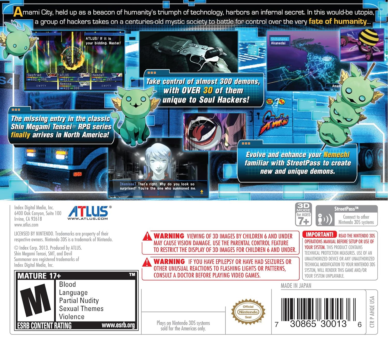 Shin Megami Tensei: Devil Summoner: Soul Hackers 3DS - Video Game - New - CaveGamers - Image 4