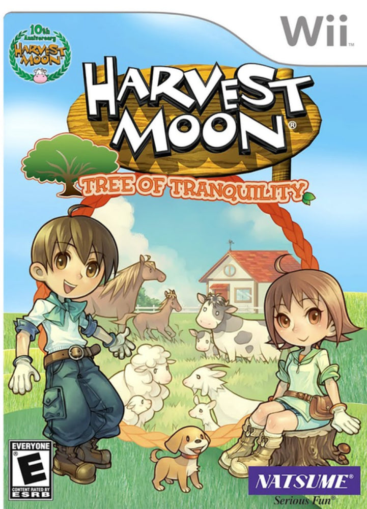 Harvest Moon: Tree of Tranquility Wii - Video Game - Used - CaveGamers