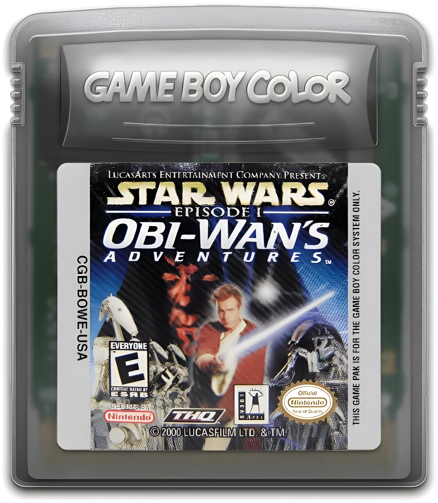 Star Wars Episode I: Obi Wan's Adventures Game Boy Color - Video Game - Used - CaveGamers - Image 3