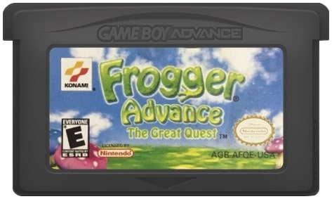 Frogger Advance: The Great Quest Game Boy Advance - Video Game - Used - CaveGamers - Image 3