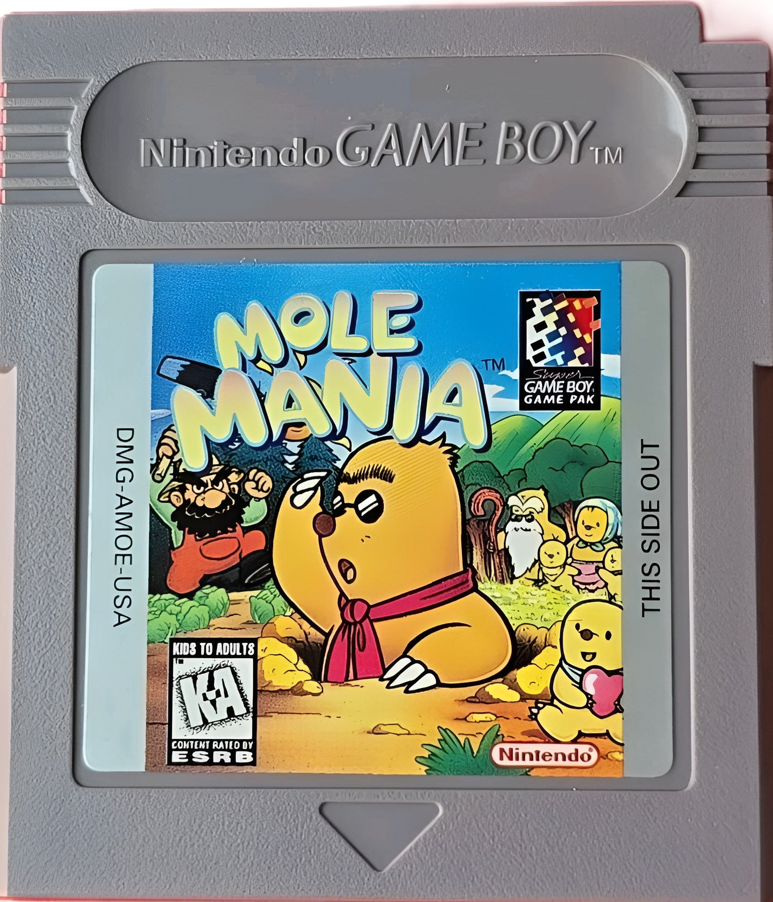 Mole Mania Game Boy - Video Game - Used - CaveGamers - Image 3