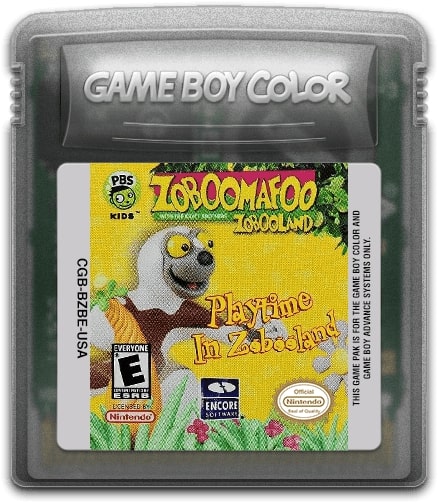 Zoboomafoo: Playtime in Zobooland Game Boy Color - Video Game - Used - CaveGamers - Image 3