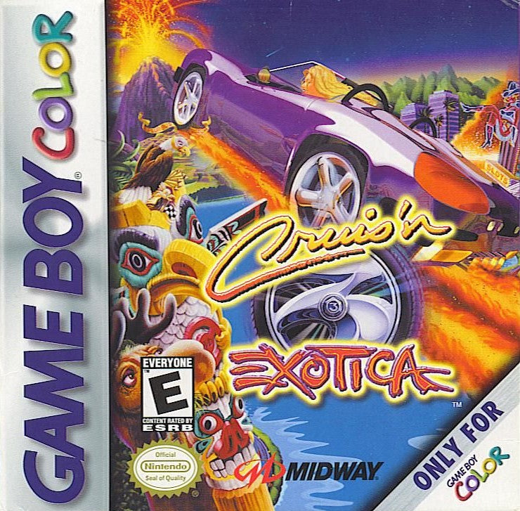 Cruis'n Exotica Game Boy Color - Video Game - Used - CaveGamers