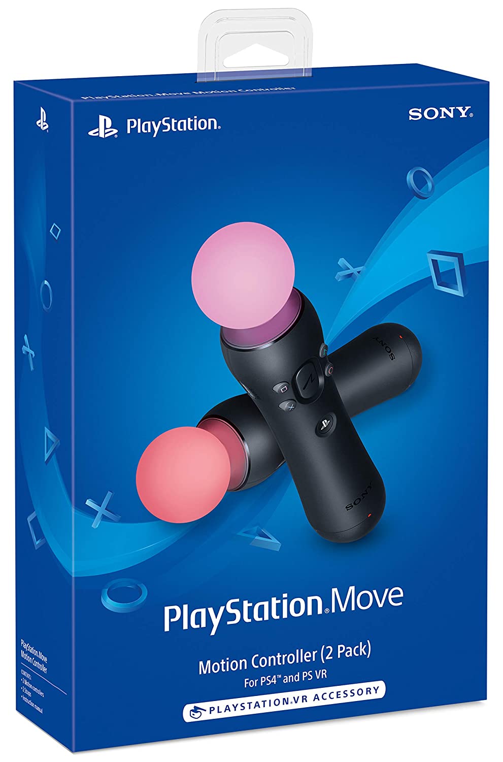 PlayStation Move Motion Controllers - Two Pack PS4 - Video Game Accessory - New - CaveGamers - Image 3