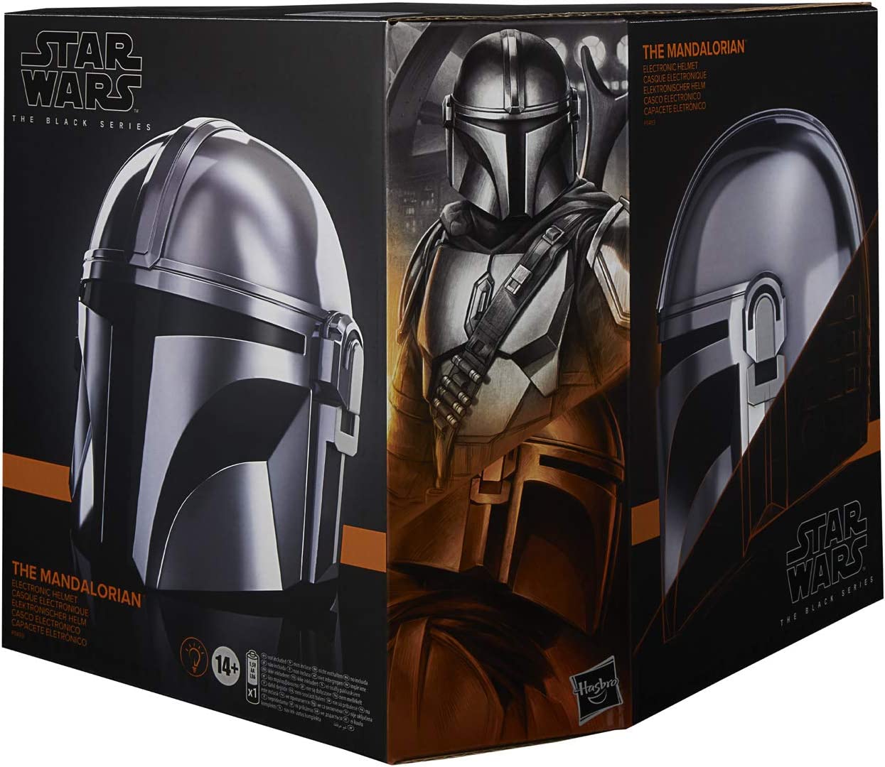 Star Wars: The Black Series - The Mandalorian Electronic Helmet Prop Replicas - Toys - New - CaveGamers - Image 2