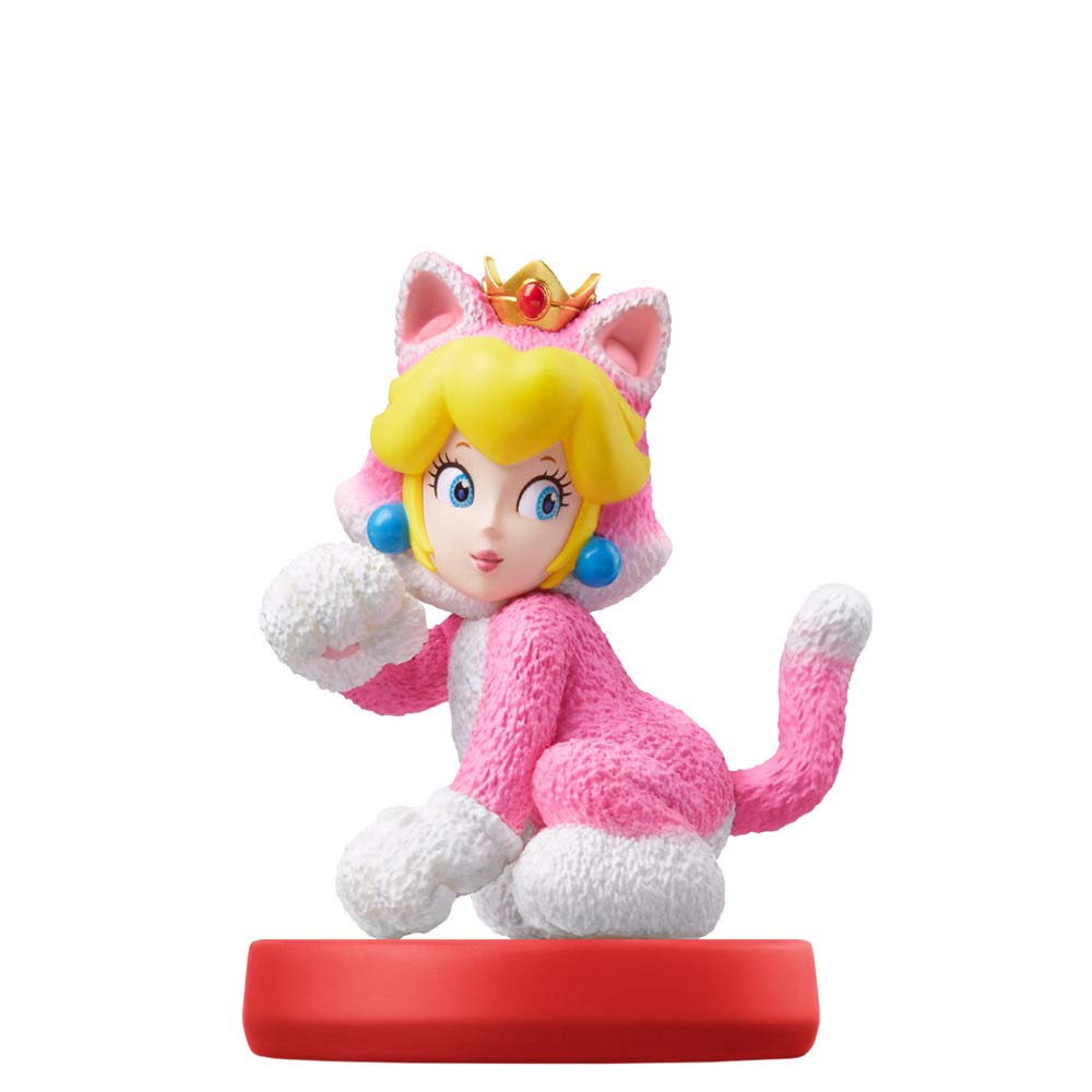 amiibo Super Mario Cat Mario & Cat Peach Amiibos - Video Game Accessory - New - CaveGamers - Image 3
