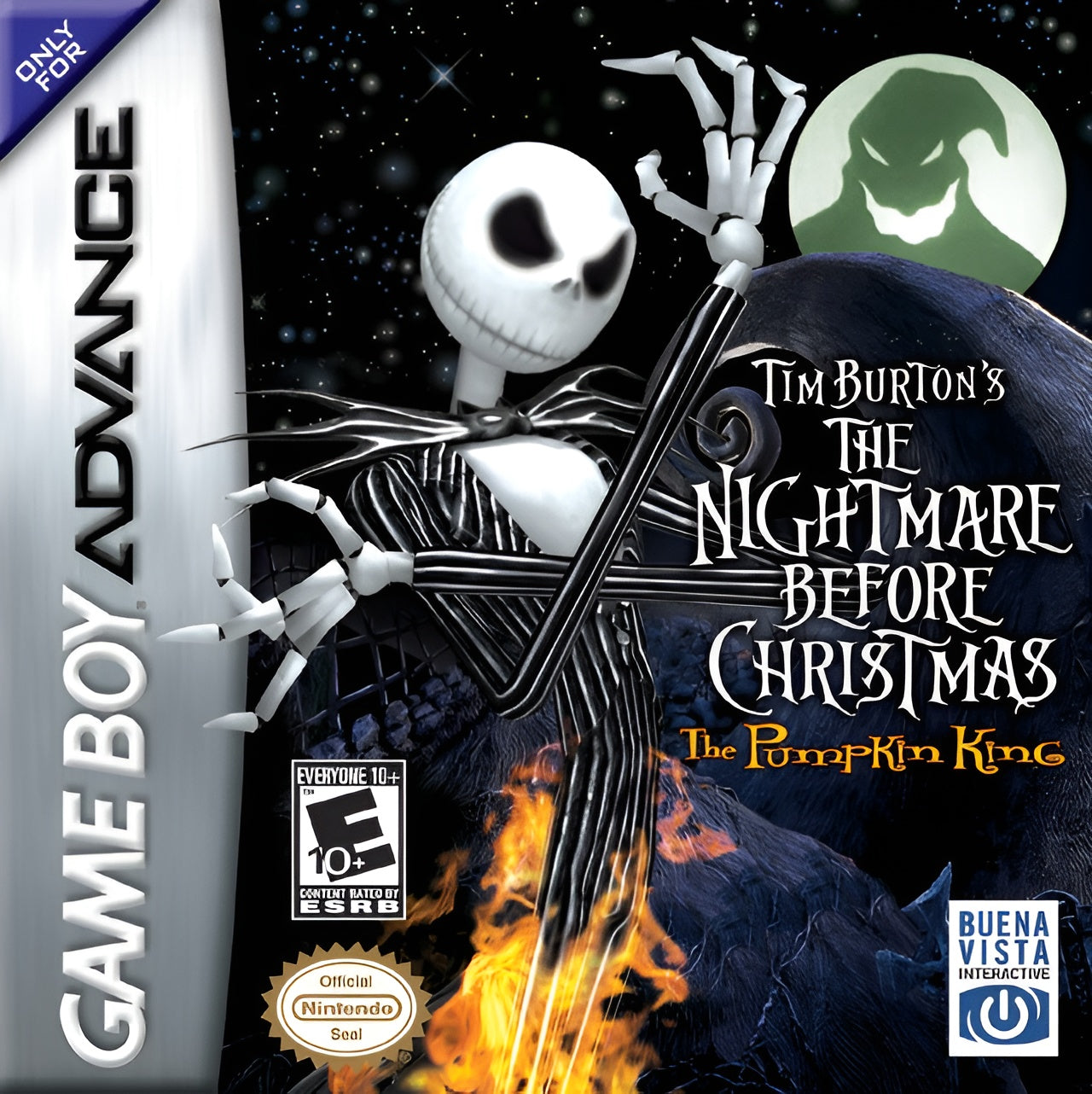 Tim Burton's The Nightmare Before Christmas: The Pumpkin King Game Boy Advance - Video Game - Used - CaveGamers