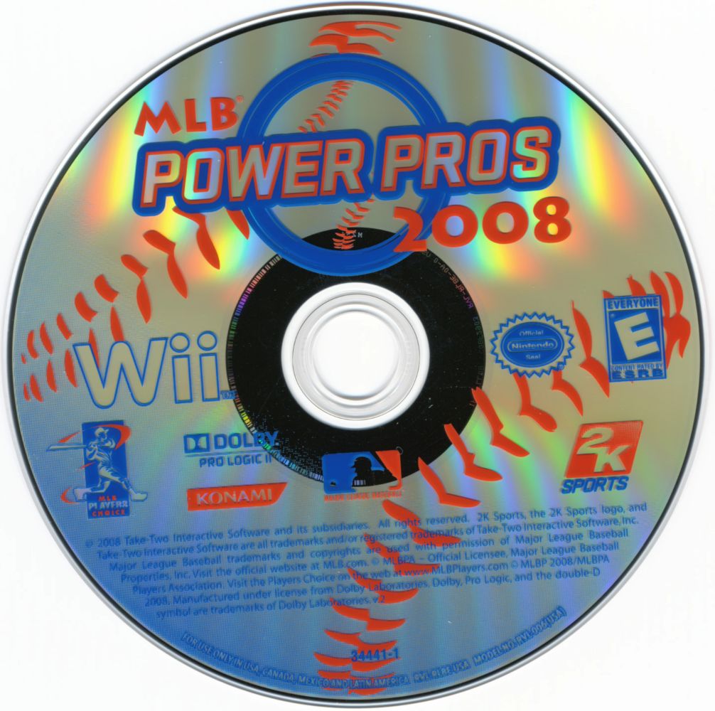 MLB Power Pros 2008 Wii - Video Game - Used - CaveGamers - Image 3