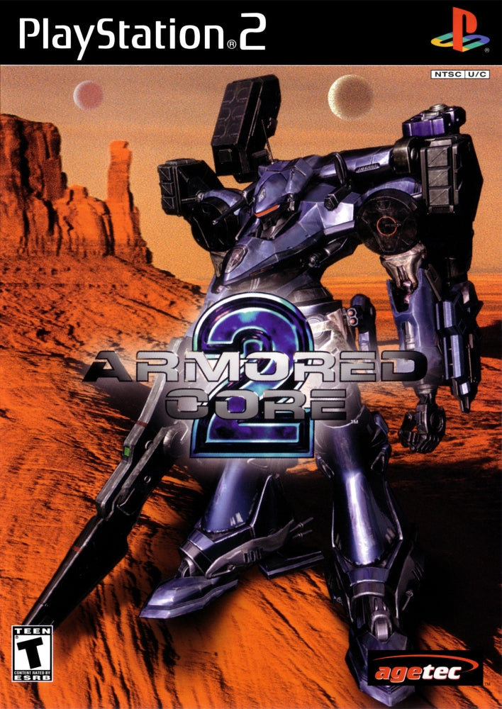 Armored Core 2 PS2 - Video Game - Used - CaveGamers