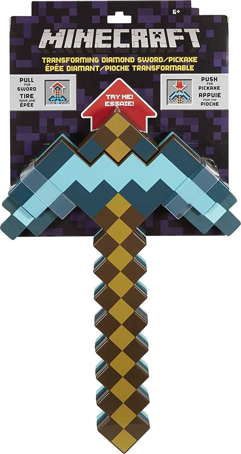 Minecraft Transforming Sword & Pickaxe - Toys - New - CaveGamers - Image 6