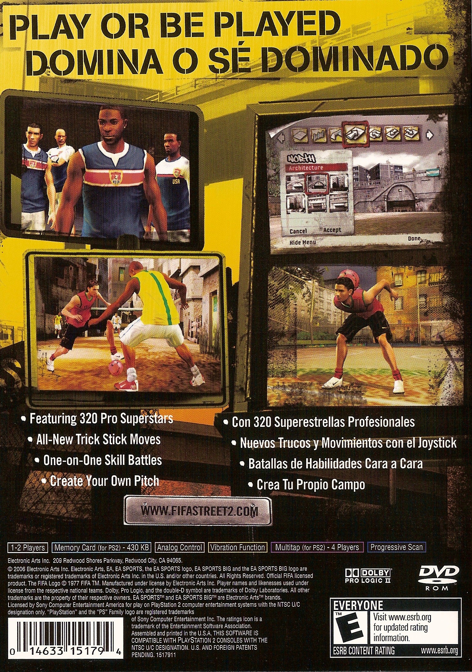 FIFA Street 2 PS2 - Video Game - Used - CaveGamers - Image 2