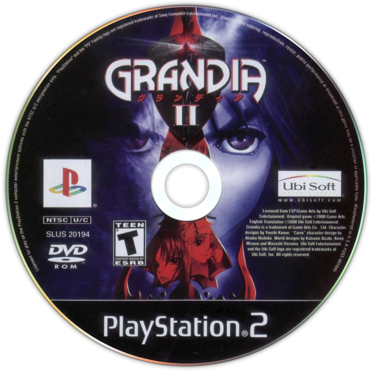 Grandia 2 PS2 - Video Game - Used - CaveGamers - Image 3