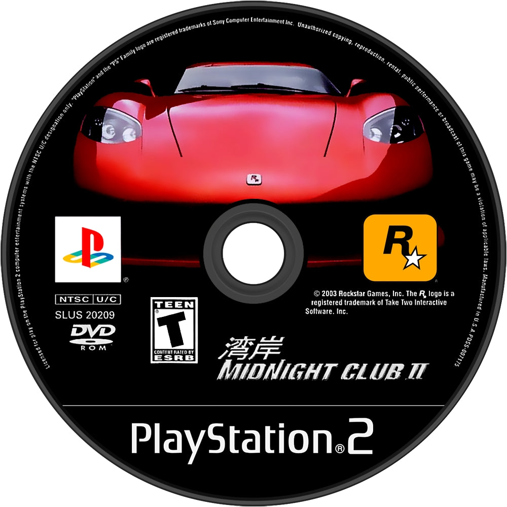 Midnight Club 2 PS2 - Video Game - Used - CaveGamers - Image 3