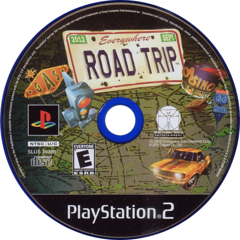 Everywhere: Road Trip PS2 - Video Game - Used - CaveGamers - Image 3