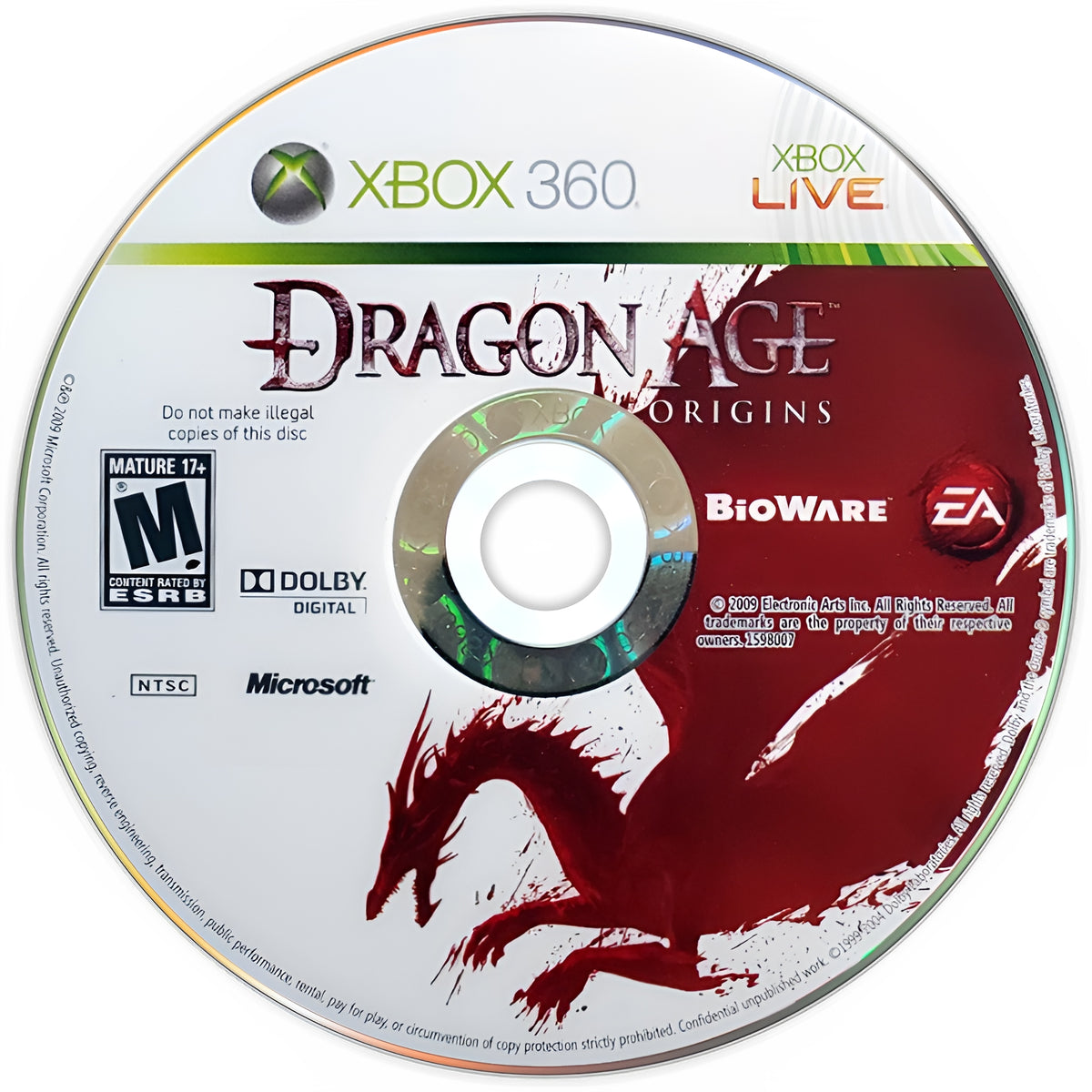 Dragon Age Origins Xbox 360 - Video Game - Used - CaveGamers - Image 3