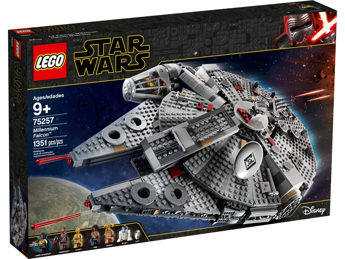 LEGO Star Wars The Rise of Skywalker Millennium Falcon 75257 Building Sets - Toys - New - CaveGamers