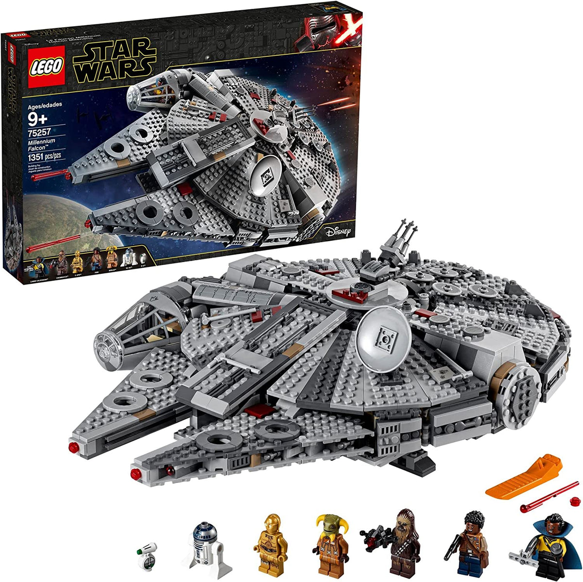 LEGO Star Wars The Rise of Skywalker Millennium Falcon 75257 Building Sets - Toys - New - CaveGamers - Image 3
