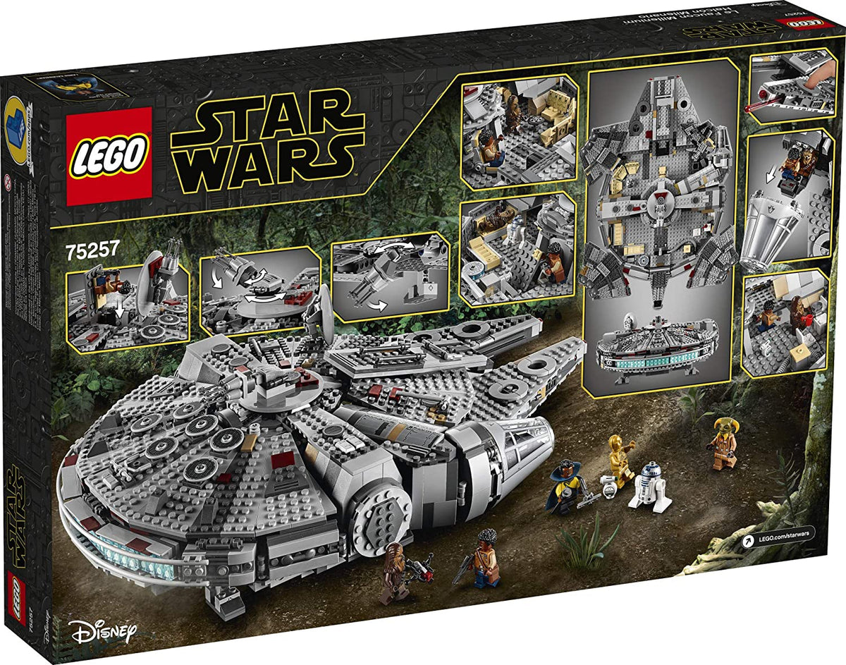 LEGO Star Wars The Rise of Skywalker Millennium Falcon 75257 Building Sets - Toys - New - CaveGamers - Image 4