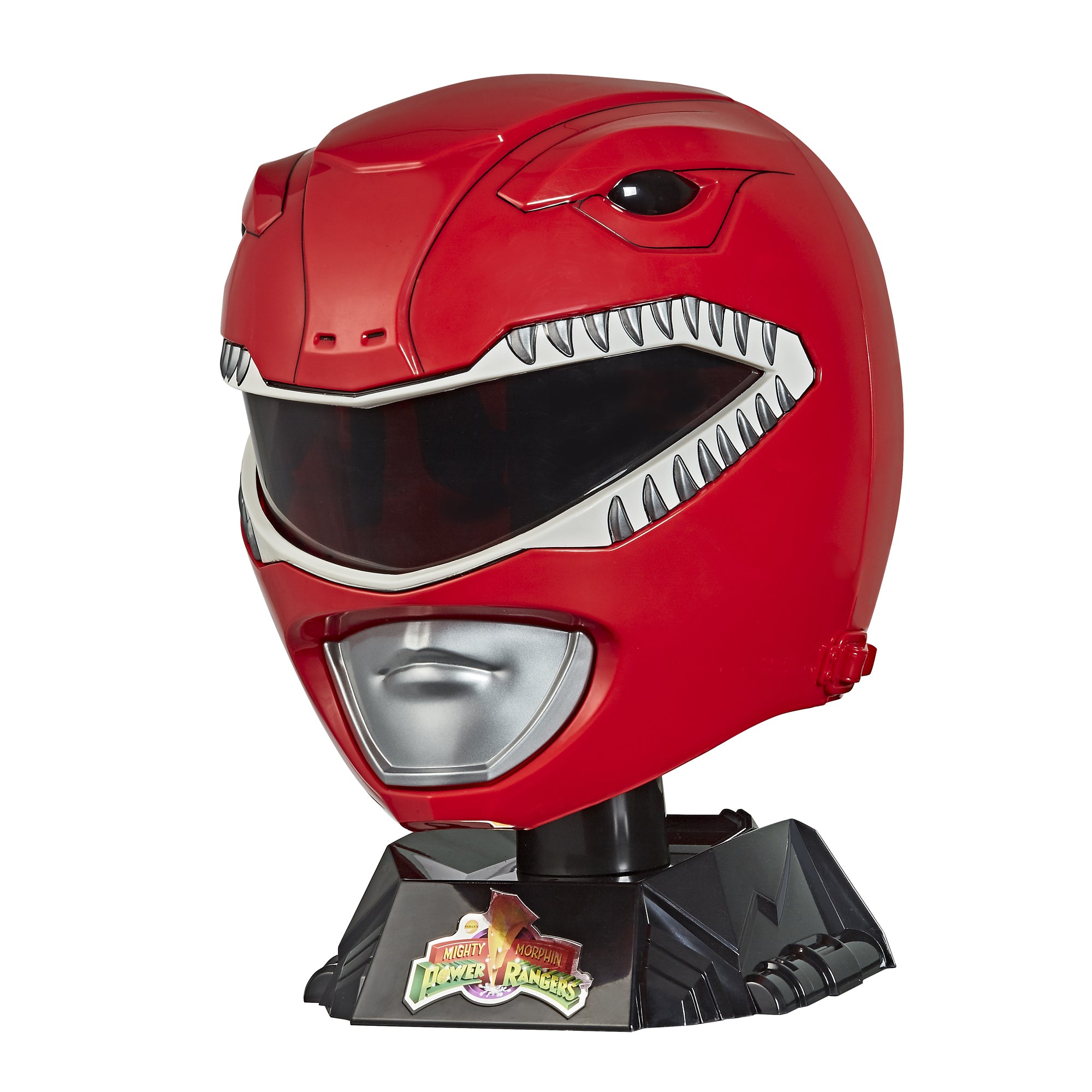 Power Rangers Lightning Collection Mighty Morphin Red Ranger Helmet Prop Replicas - Toys - New - CaveGamers - Image 10