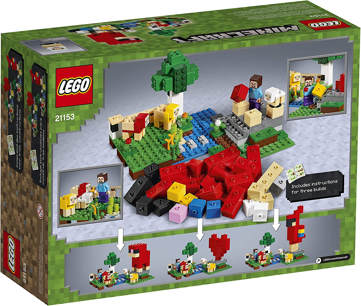 LEGO Minecraft The Wool Farm 21153 Building Sets - Toys - New - CaveGamers - Image 4