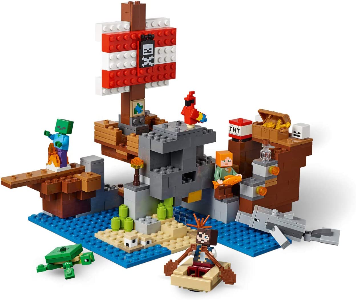 LEGO Minecraft The Pirate Ship Adventure 21152 Building Sets - Toys - New - CaveGamers - Image 6