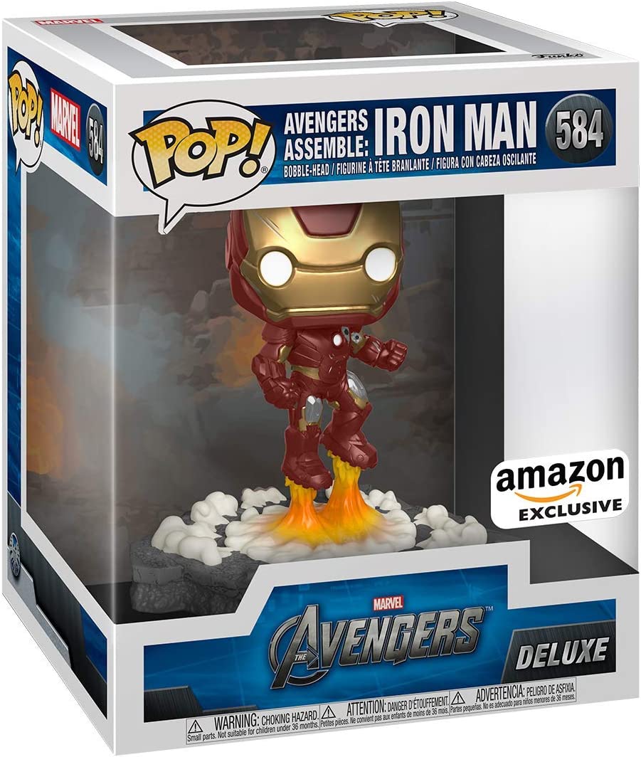 Funko Pop! Marvel Avengers Assemble: Iron Man Vinyl Figure - Toys - New - CaveGamers - Image 2