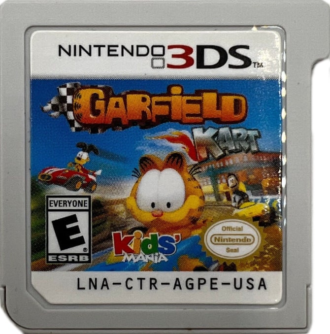 Garfield Kart 3DS - Video Game - Used - CaveGamers - Image 3