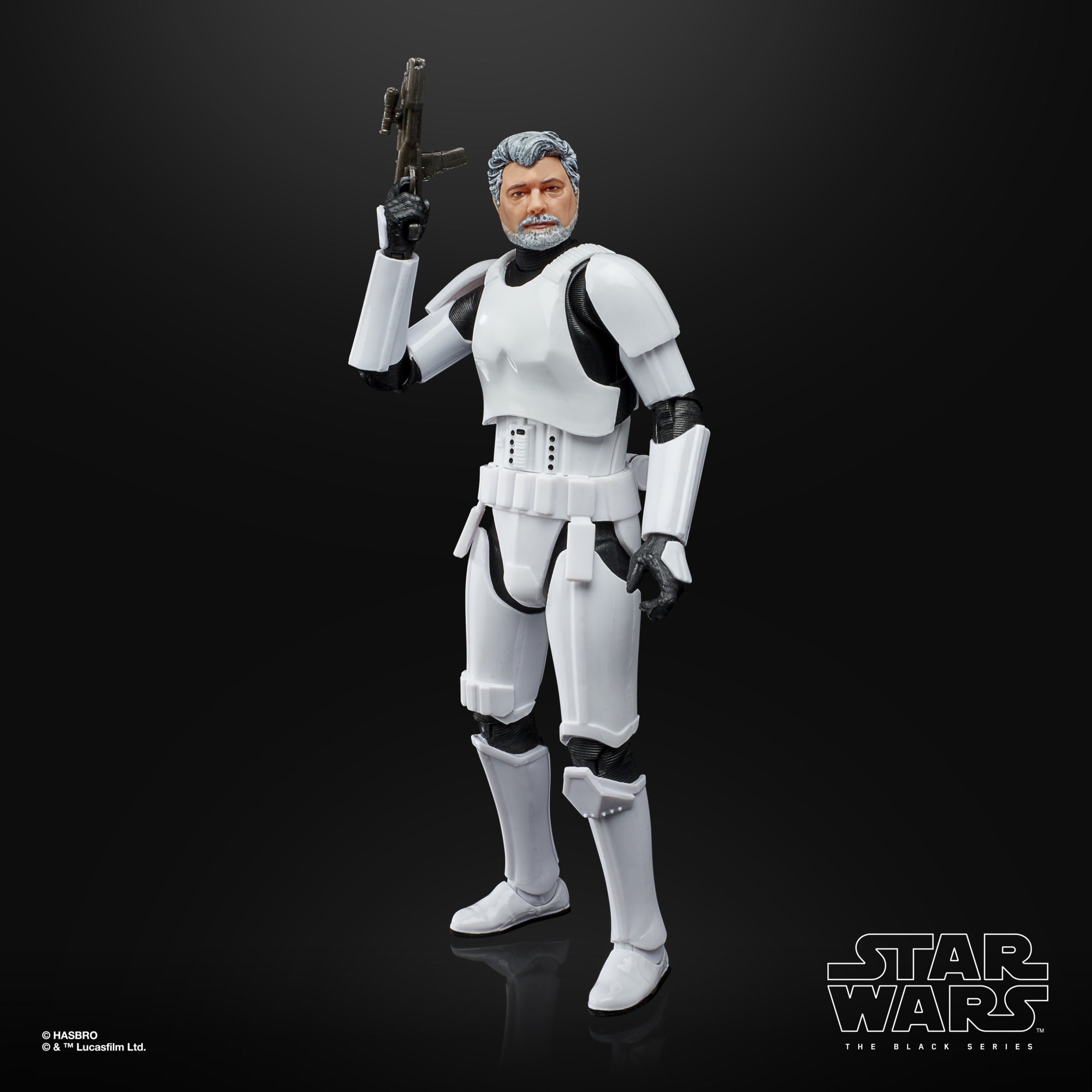 Star Wars: The Black Series - George Lucas Stormtrooper Disguise (50th Anniversary) Action Figure Action Figures - Toys - New - CaveGamers - Image 3