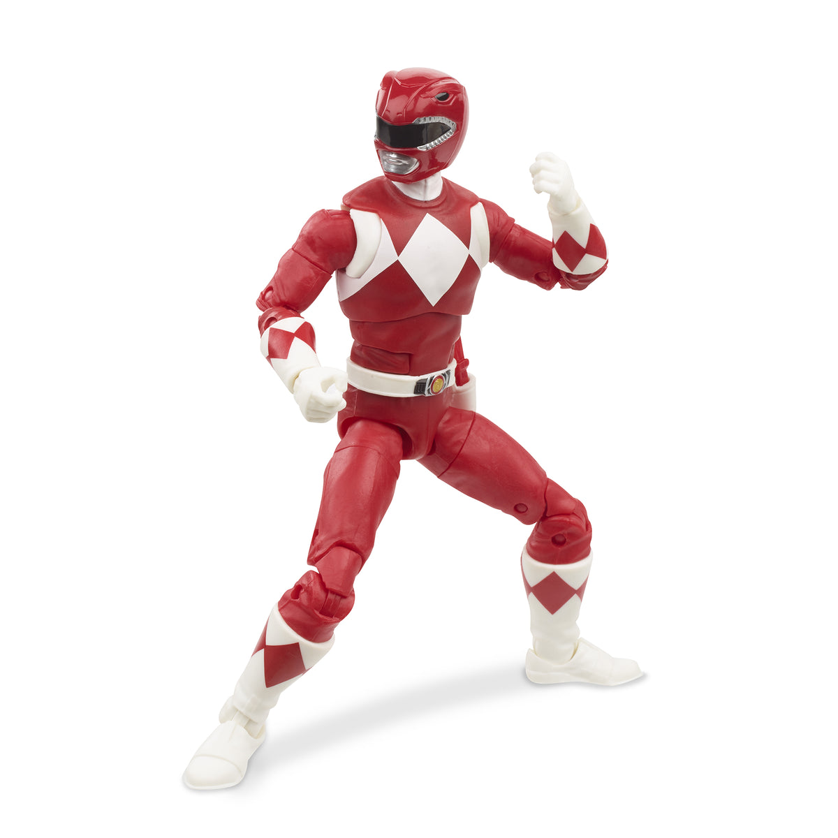 Power Rangers Lightning Collection Mighty Morphin Red Ranger 6" Action Figure Action Figures - Toys - New - CaveGamers - Image 6