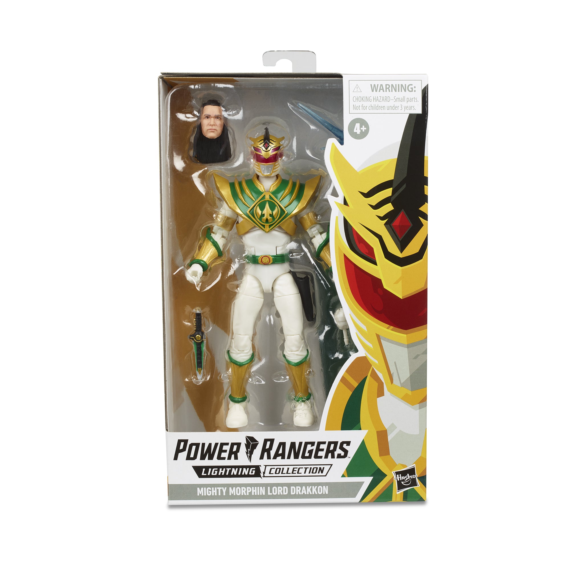 Power Rangers Lightning Collection Mighty Morphin Lord Drakkon 6" Action Figure Action Figures - Toys - New - CaveGamers - Image 3
