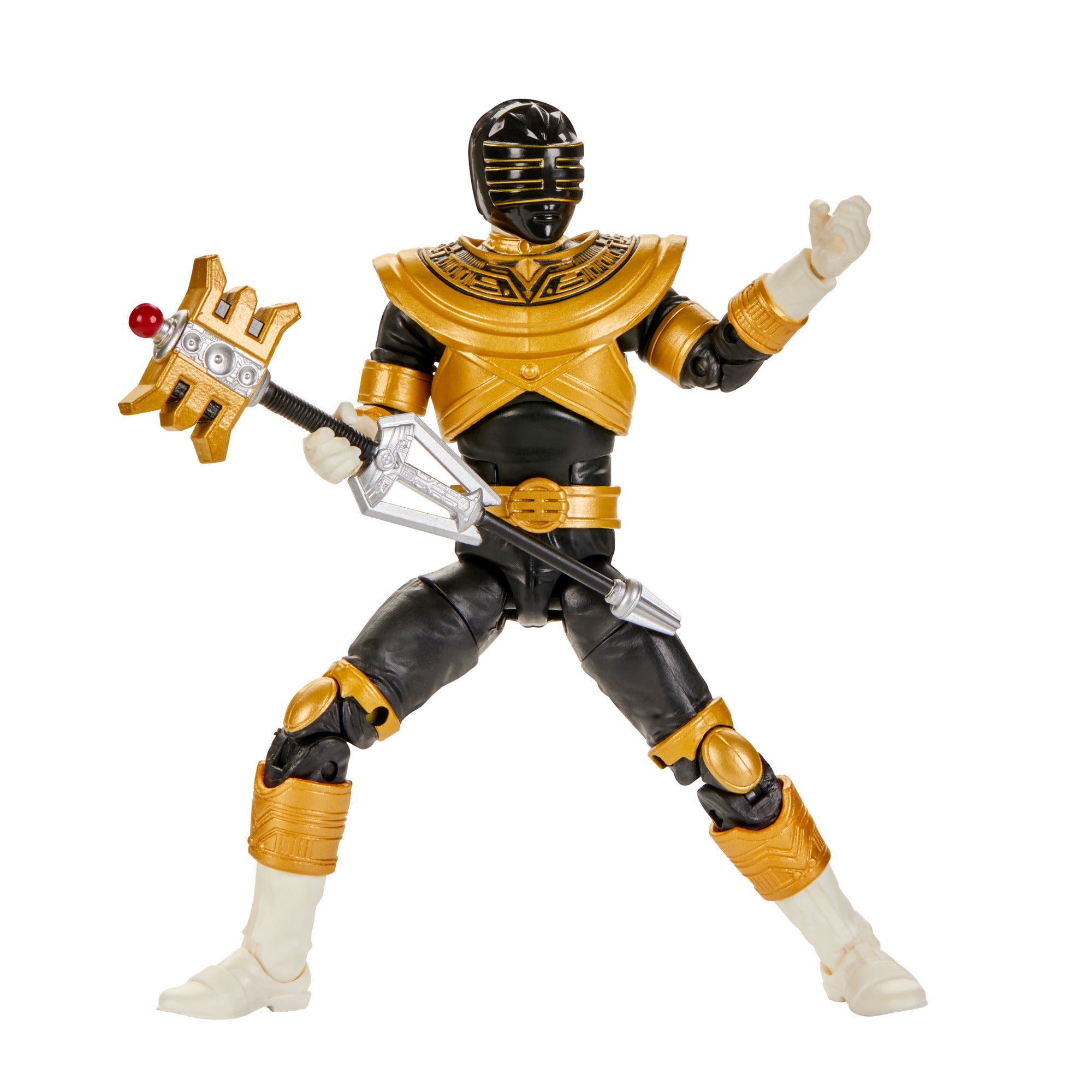 Power Rangers Lightning Collection Zeo Gold Ranger 6" Action Figure Action Figures - Toys - New - CaveGamers - Image 3