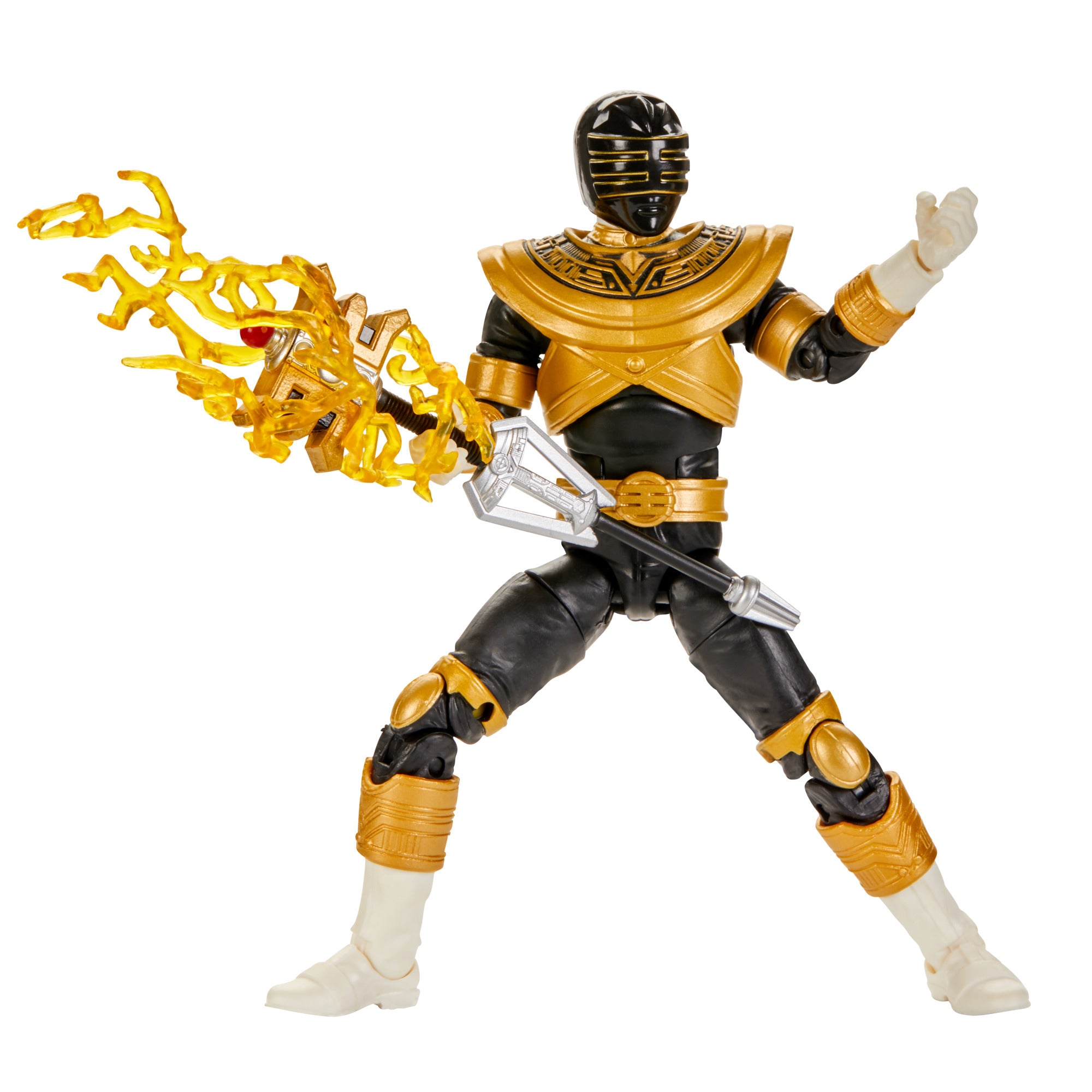 Power Rangers Lightning Collection Zeo Gold Ranger 6" Action Figure Action Figures - Toys - New - CaveGamers - Image 4