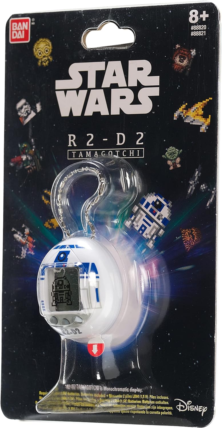 Tamagotchi - Star Wars: R2-D2 Classic White Digital Pet Electronic Toys - Toys - New - CaveGamers - Image 3