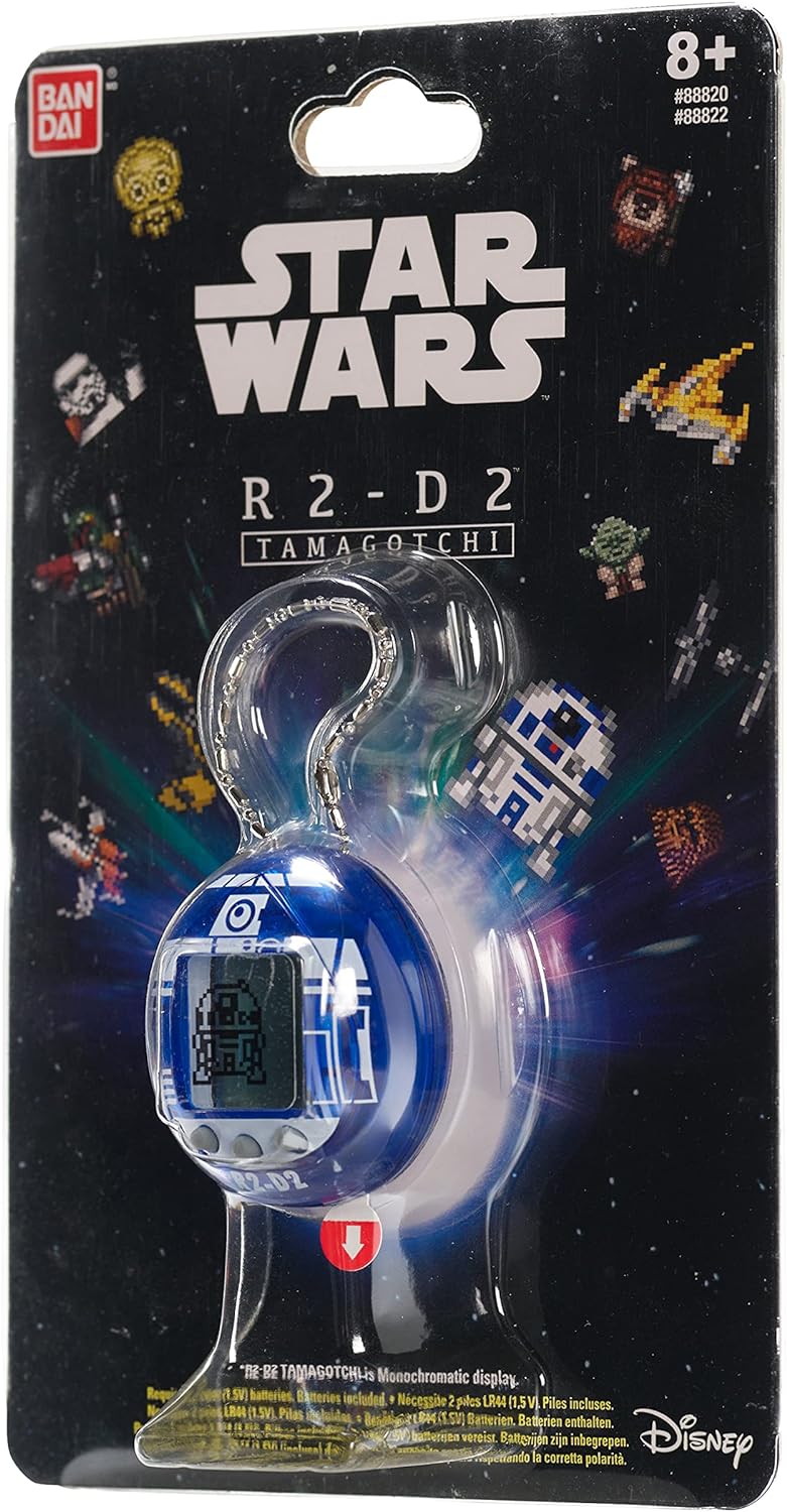 Tamagotchi - Star Wars: R2-D2 Hologram Blue Digital Pet Electronic Toys - Toys - New - CaveGamers - Image 4