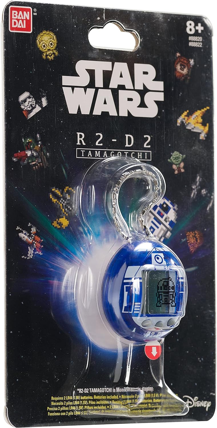Tamagotchi - Star Wars: R2-D2 Hologram Blue Digital Pet Electronic Toys - Toys - New - CaveGamers - Image 5