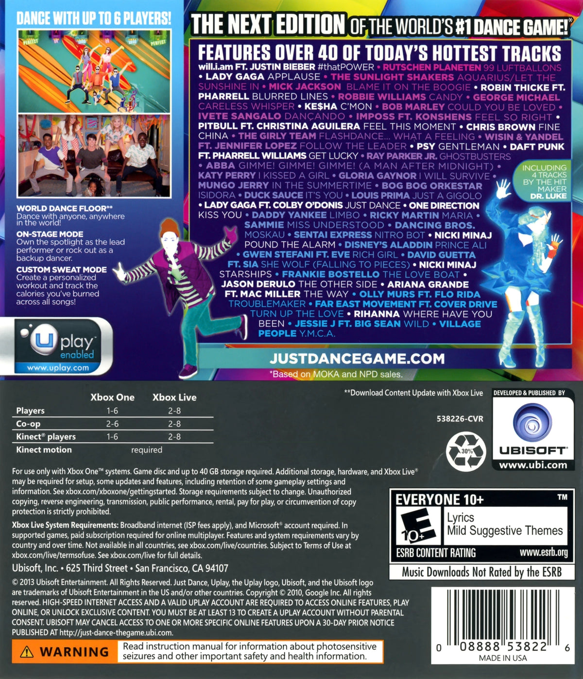 Just Dance 2014 Xbox One - Video Game - Used - CaveGamers - Image 2