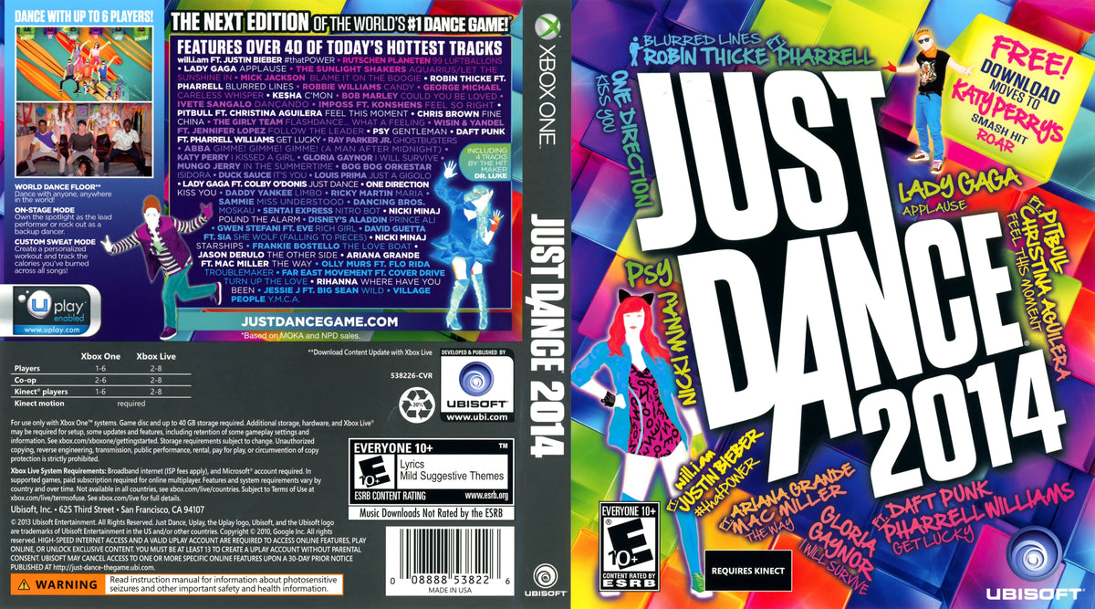 Just Dance 2014 Xbox One - Video Game - Used - CaveGamers - Image 3