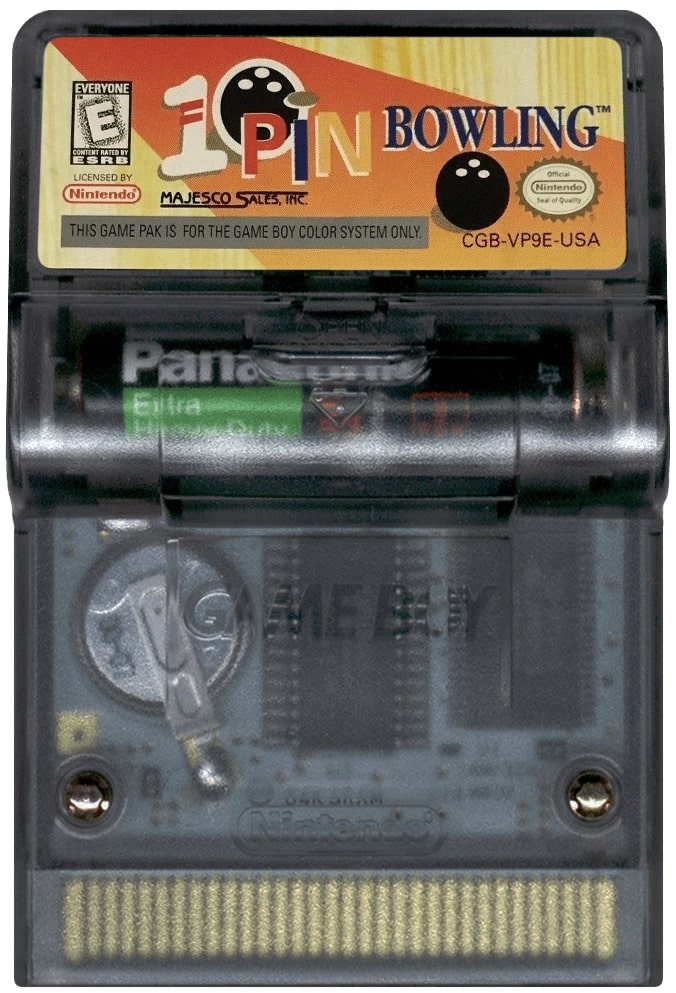 Ten Pin Bowling with Rumble Game Boy Color - Video Game - Used - CaveGamers - Image 3