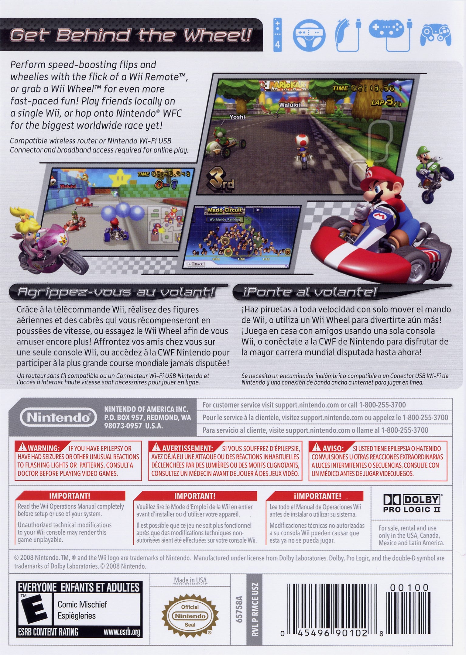 Mario Kart Wii - Video Game - Used - CaveGamers - Image 2
