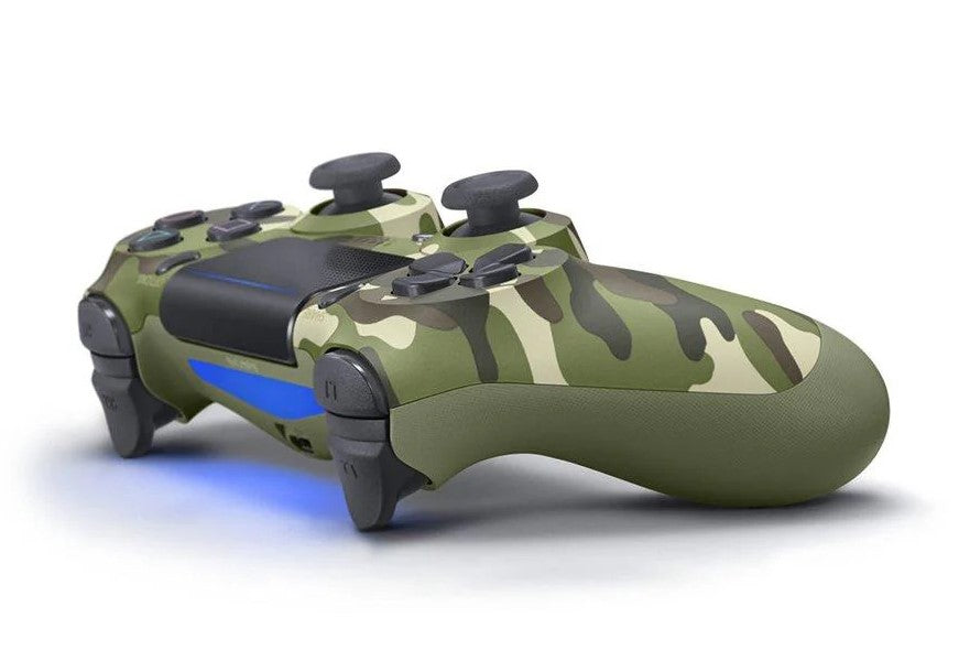 PlayStation 4 Dualshock 4 Wireless Controller - Green Camouflage PS4 - Video Game Accessory - Used - CaveGamers - Image 3