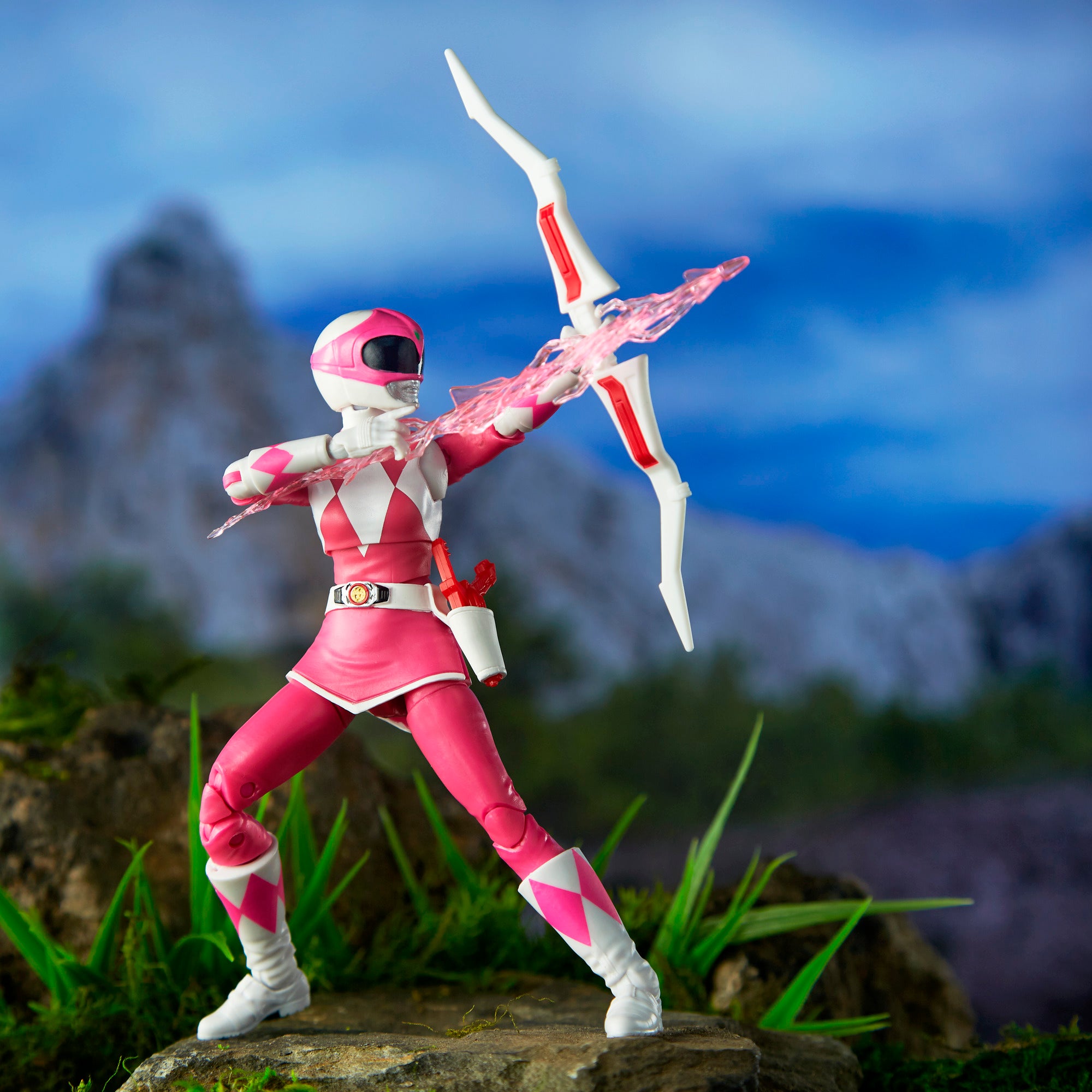 Power Rangers Lightning Collection Mighty Morphin Pink Ranger 6" Action Figure Action Figures - Toys - New - CaveGamers - Image 6
