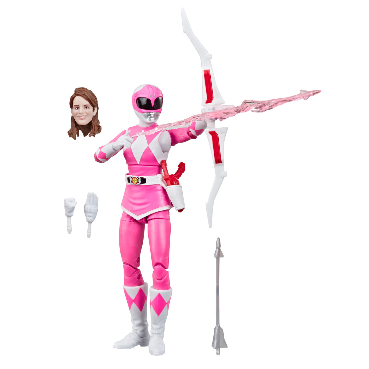 Power Rangers Lightning Collection Mighty Morphin Pink Ranger 6" Action Figure Action Figures - Toys - New - CaveGamers - Image 8
