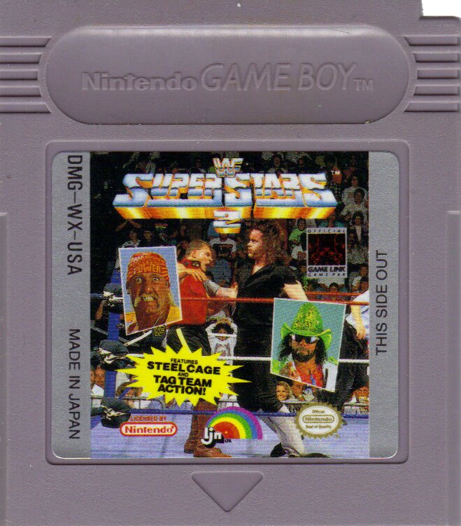 WWF Superstars 2 Game Boy - Video Game - Used - CaveGamers - Image 3