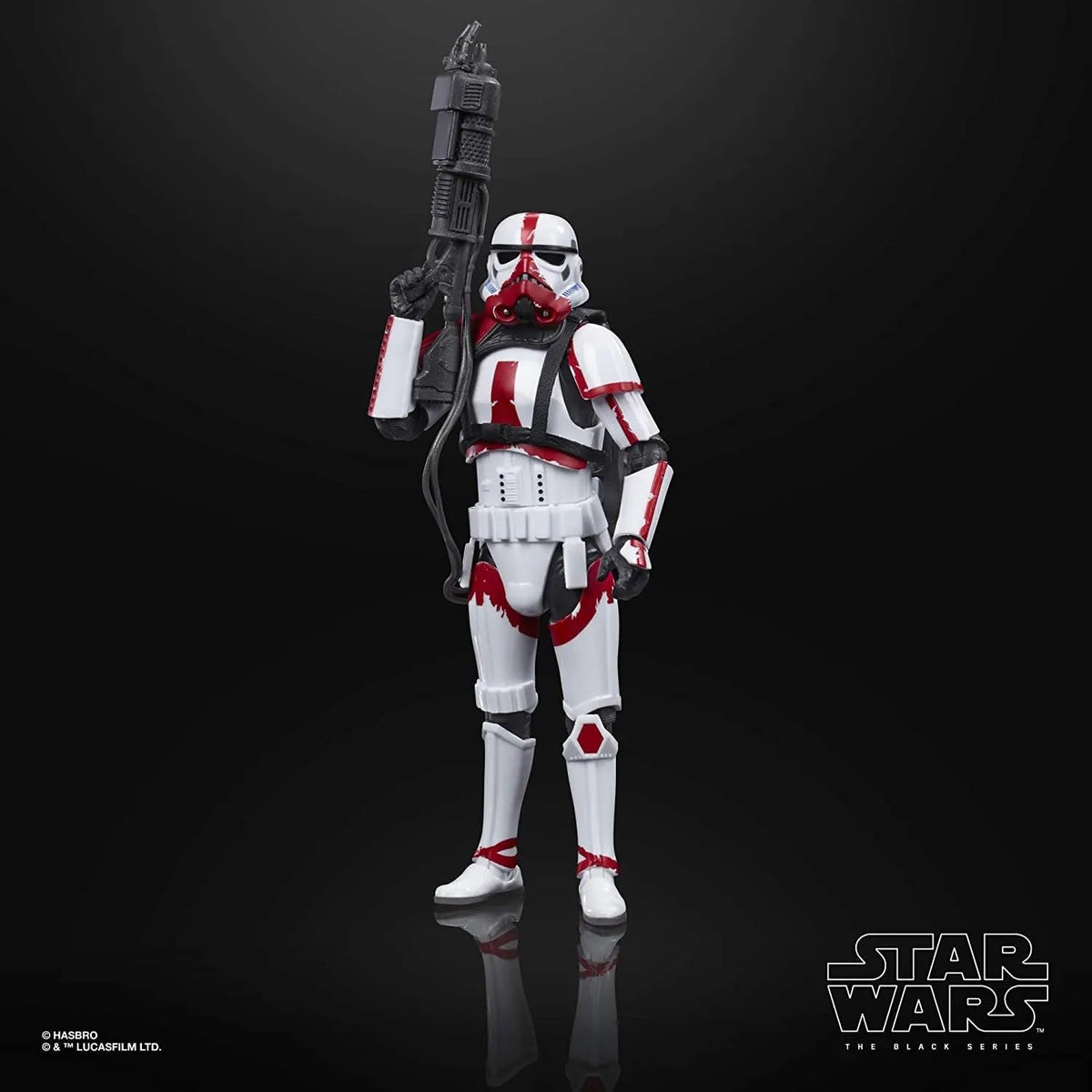 Star Wars: The Black Series - Incinerator Trooper (The Mandalorian) Action Figure Action Figures - Toys - New - CaveGamers - Image 5