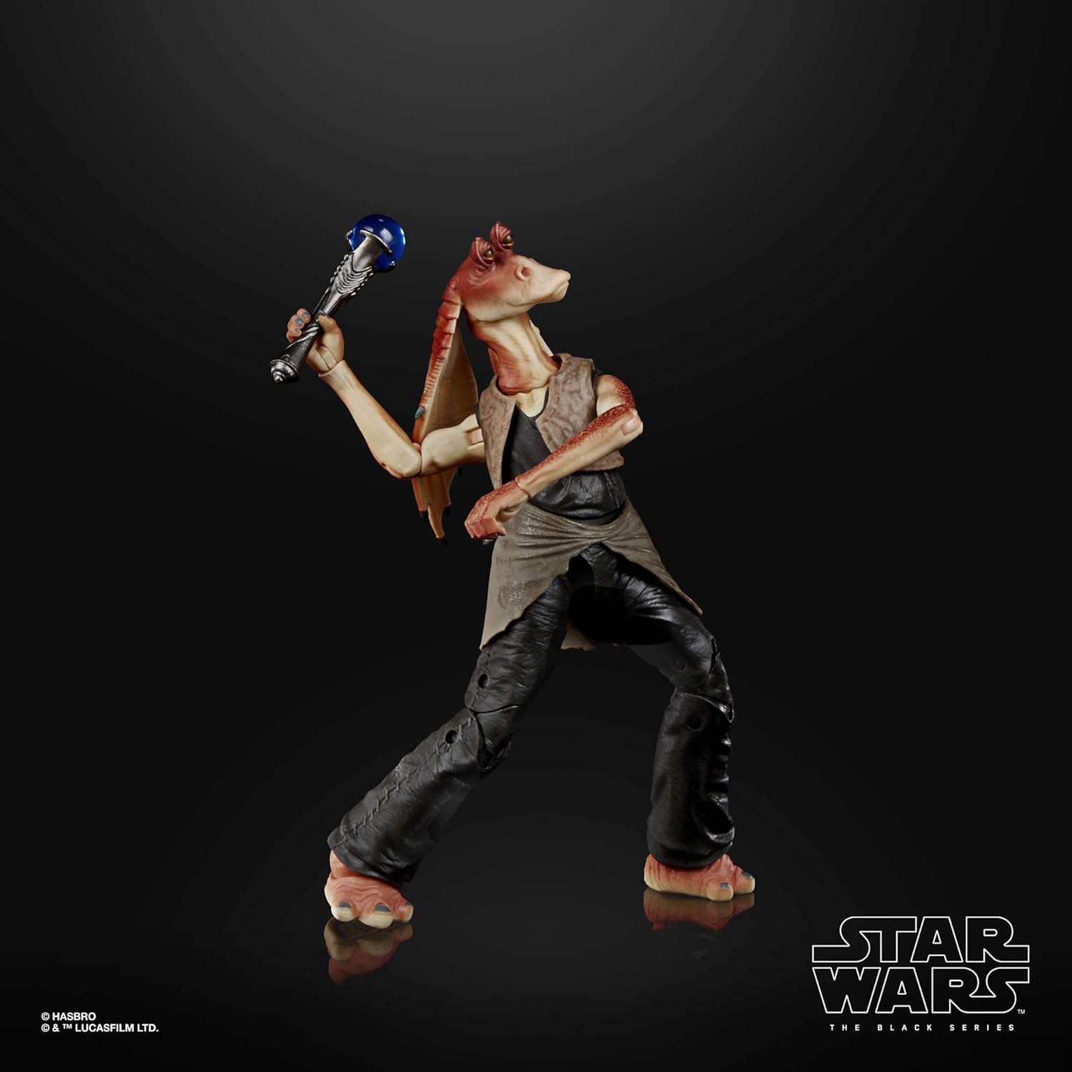 Star Wars: The Black Series - Jar Jar Binks (The Phantom Menace) Action Figure Action Figures - Toys - New - CaveGamers - Image 3