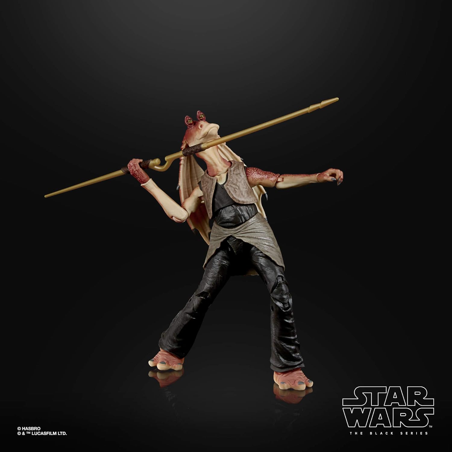 Star Wars: The Black Series - Jar Jar Binks (The Phantom Menace) Action Figure Action Figures - Toys - New - CaveGamers - Image 4