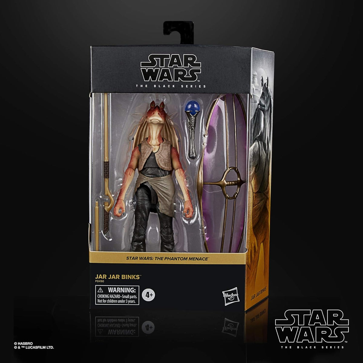 Star Wars: The Black Series - Jar Jar Binks (The Phantom Menace) Action Figure Action Figures - Toys - New - CaveGamers - Image 8