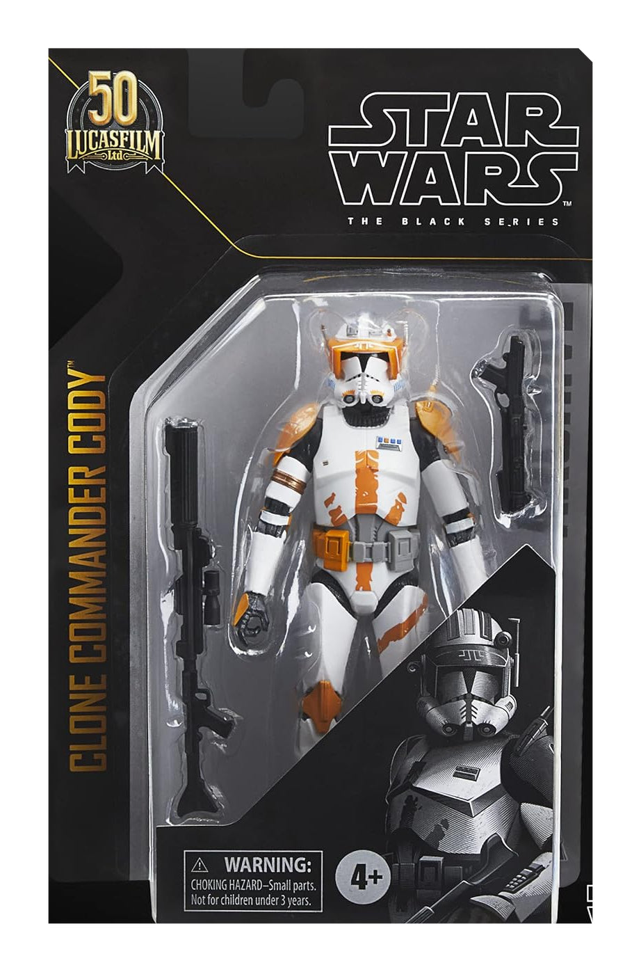 Star Wars: The Black Series - Clone Commander Cody (Lucasfilm 50th Anniversary) Action Figure Action Figures - Toys - New - CaveGamers