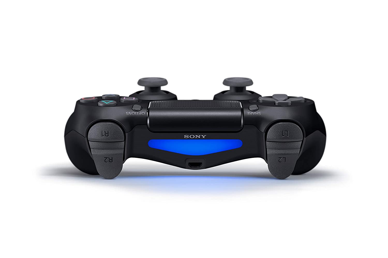 PlayStation 4 Dualshock 4 Wireless Controller - Black PS4 - Video Game Accessory - Used - CaveGamers - Image 3