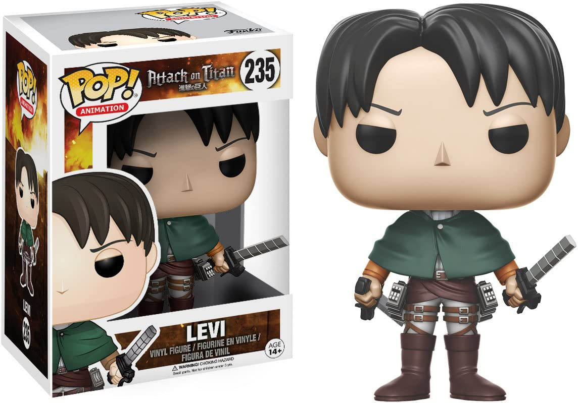 Funko Pop! Attack on Titan Levi Vinyl Figure - Toys - New - CaveGamers